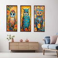 Owl  3 Piece  Art Set