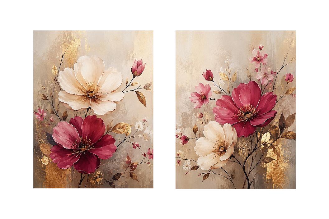  Flower Painting Set 