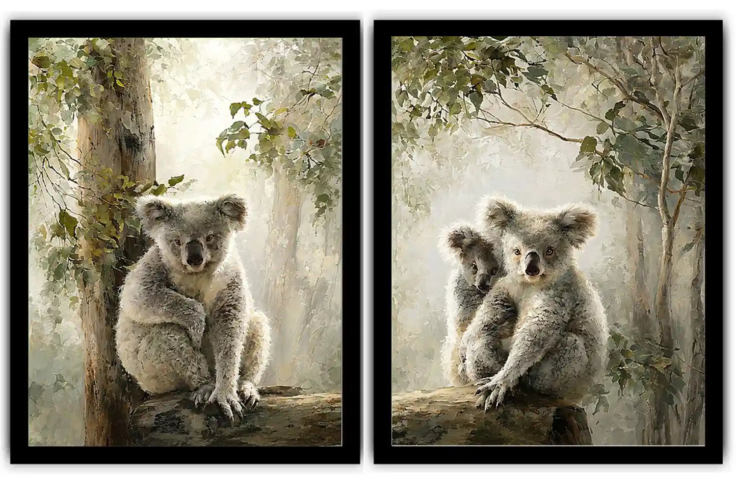 Dusk Coast Companions 2 Piece Art Set