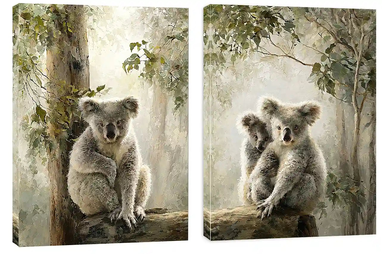 Dusk Coast Companions 2 Piece Art Set