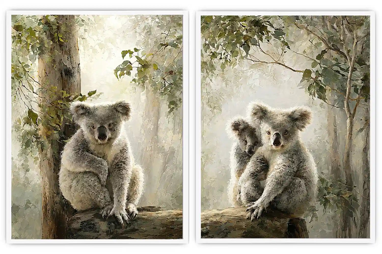 Dusk Coast Companions 2 Piece Art Set