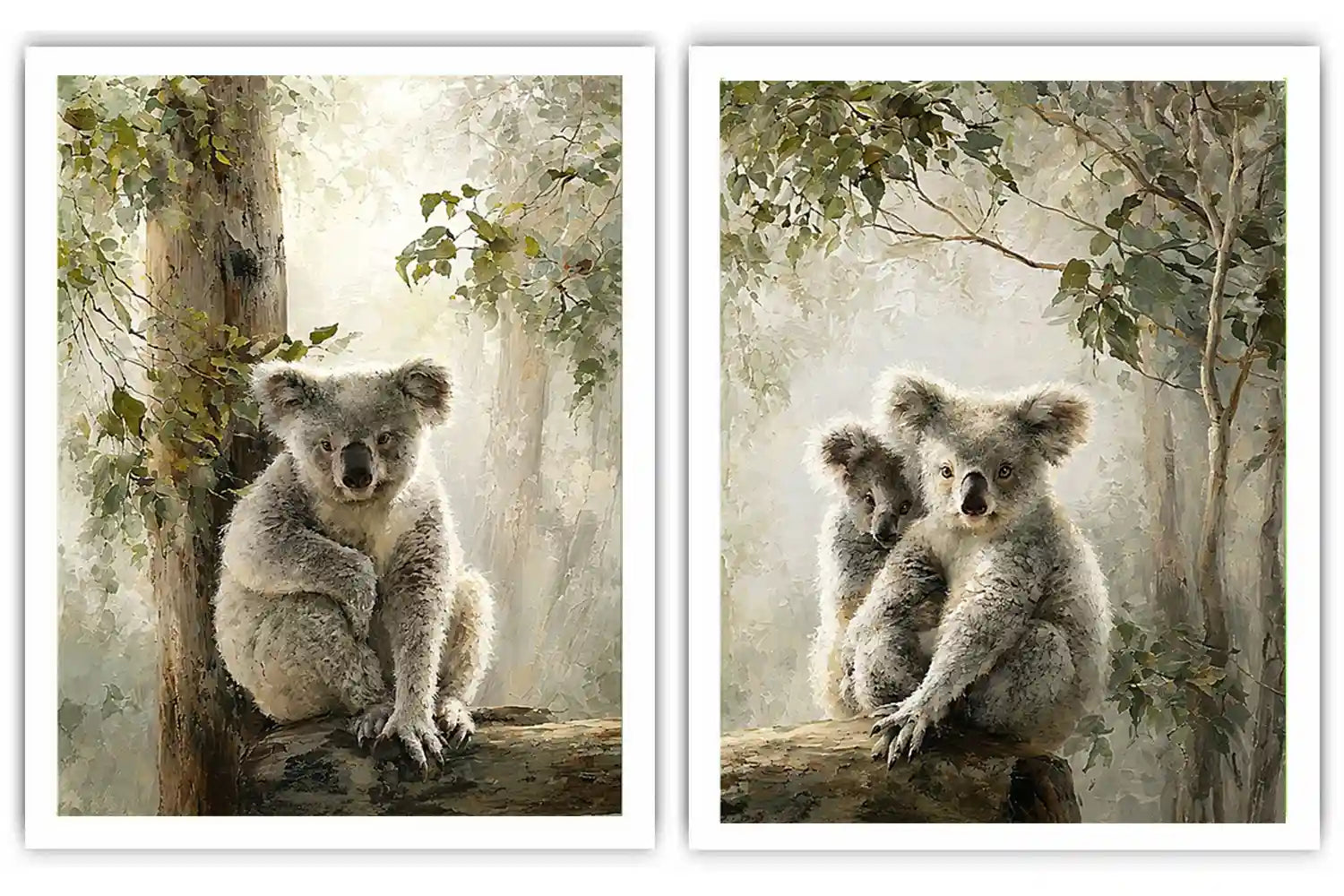 Dusk Coast Companions 2 Piece Art Set