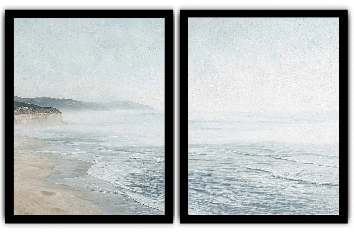 Indigo Current 2 Piece Art Set