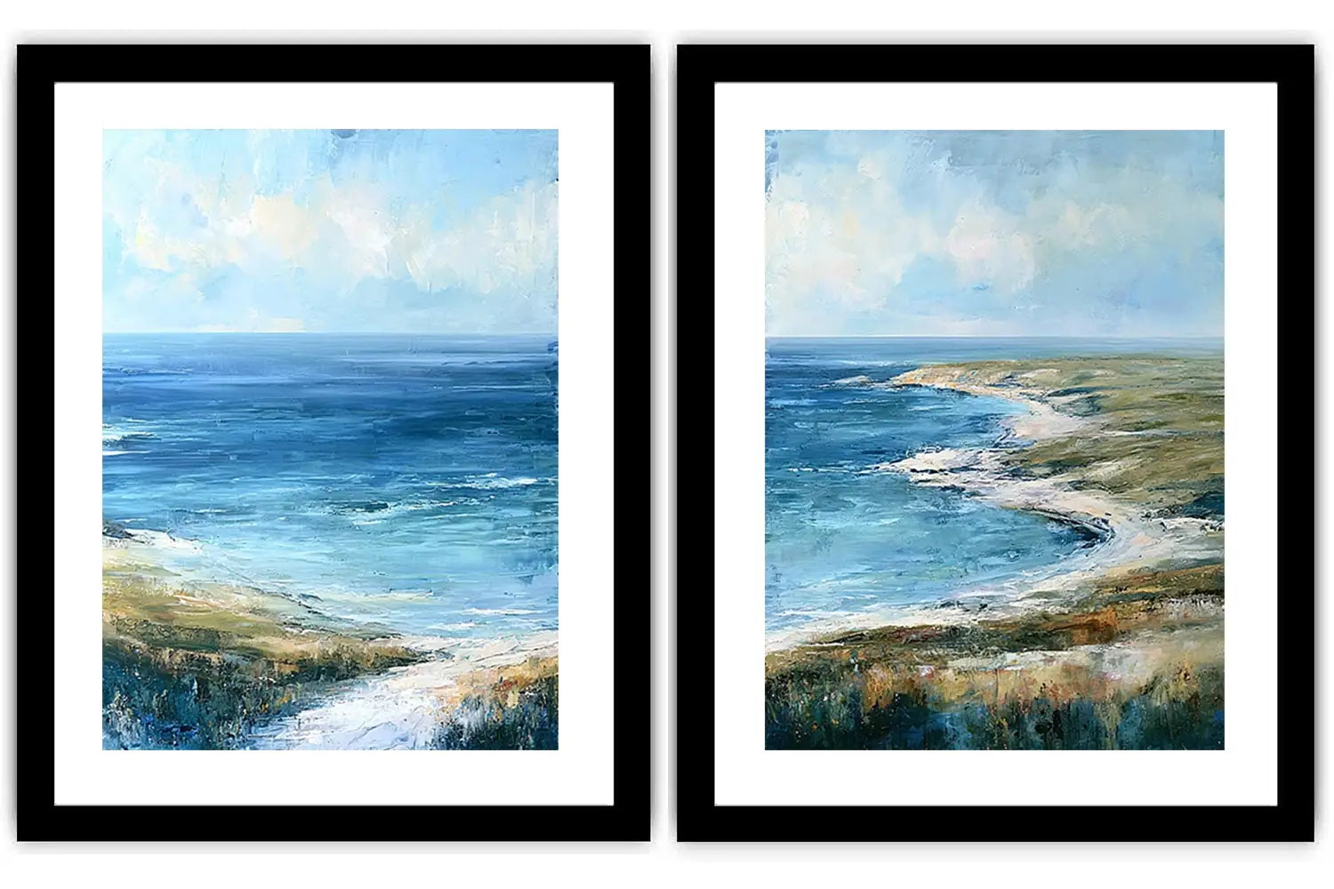 Emerald Cliff View 2 Piece Art Set
