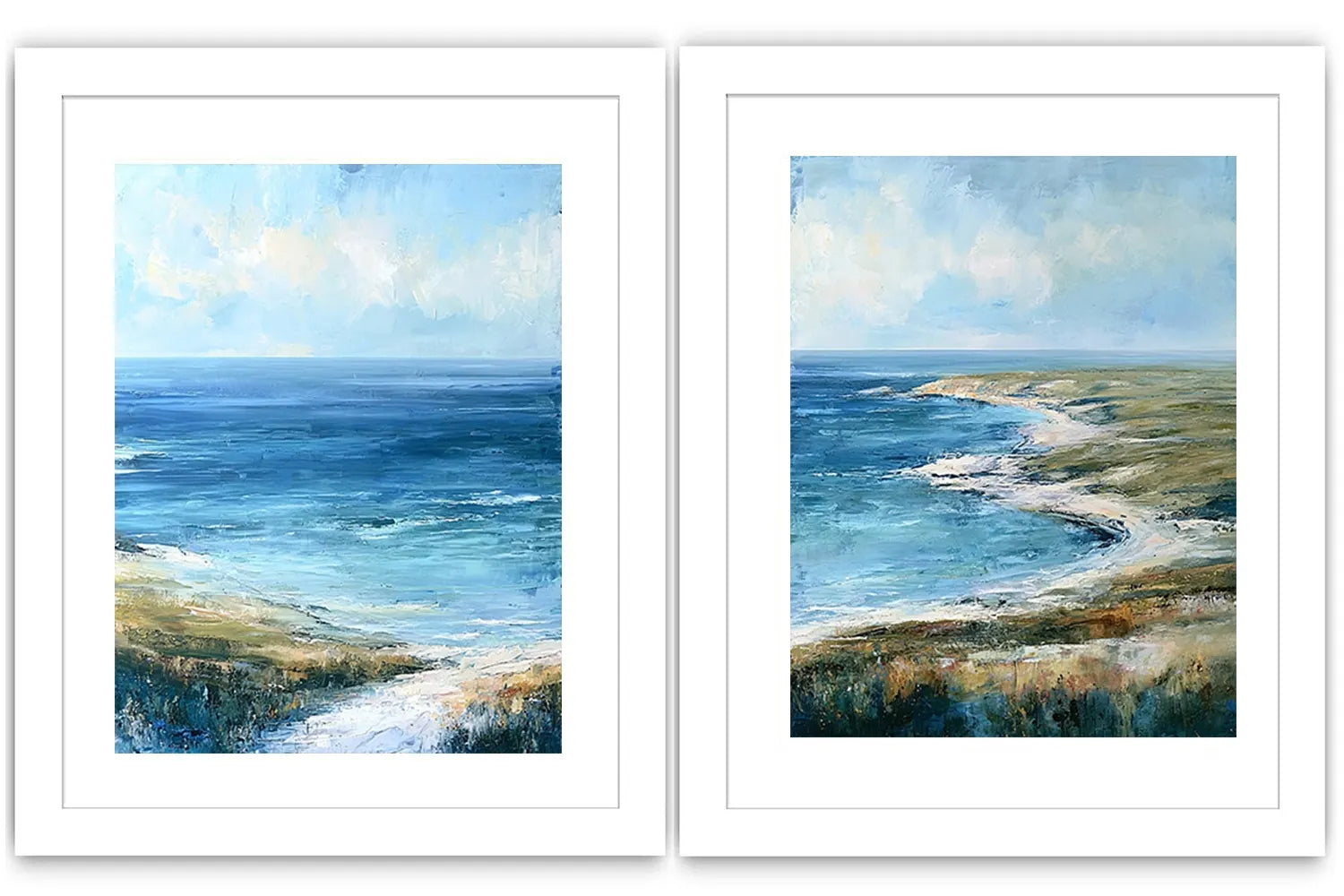 Emerald Cliff View 2 Piece Art Set