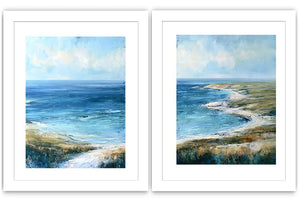 Emerald Cliff View 2 Piece Art Set