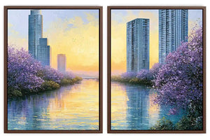 Eucalyptus Embrace 2 Piece Art Set