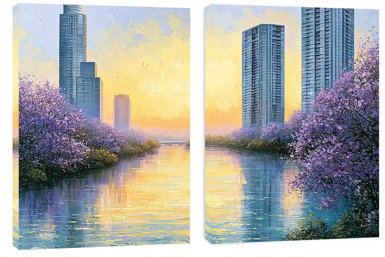 Eucalyptus Embrace 2 Piece Art Set