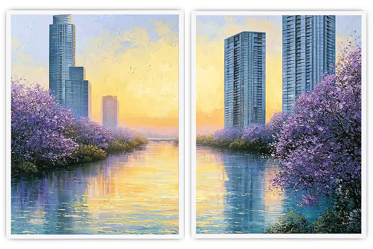 Eucalyptus Embrace 2 Piece Art Set