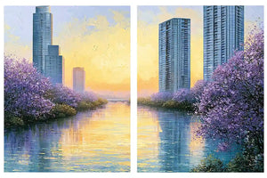 Eucalyptus Embrace 2 Piece Art Set