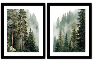 Misty Shoreline 2 Piece Art Set
