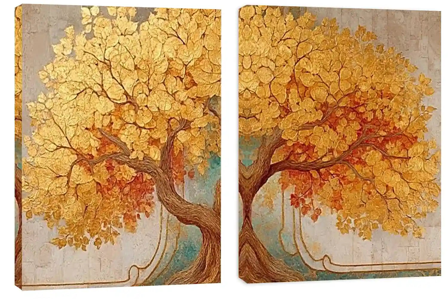 Vineyard Morning 2 Piece Art Set