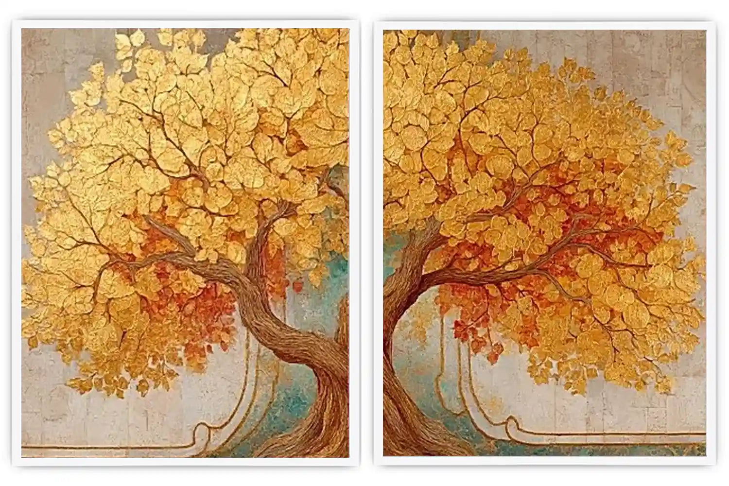 Vineyard Morning 2 Piece Art Set