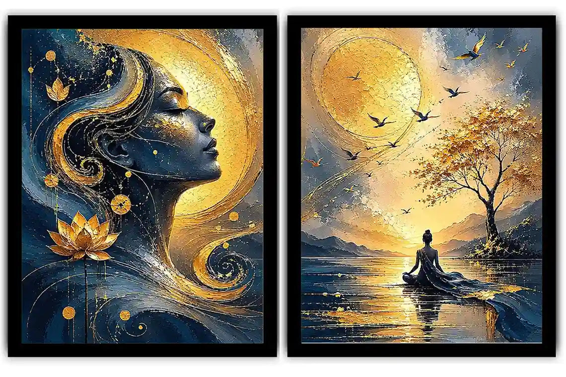 Becoming aware  Wall art Set