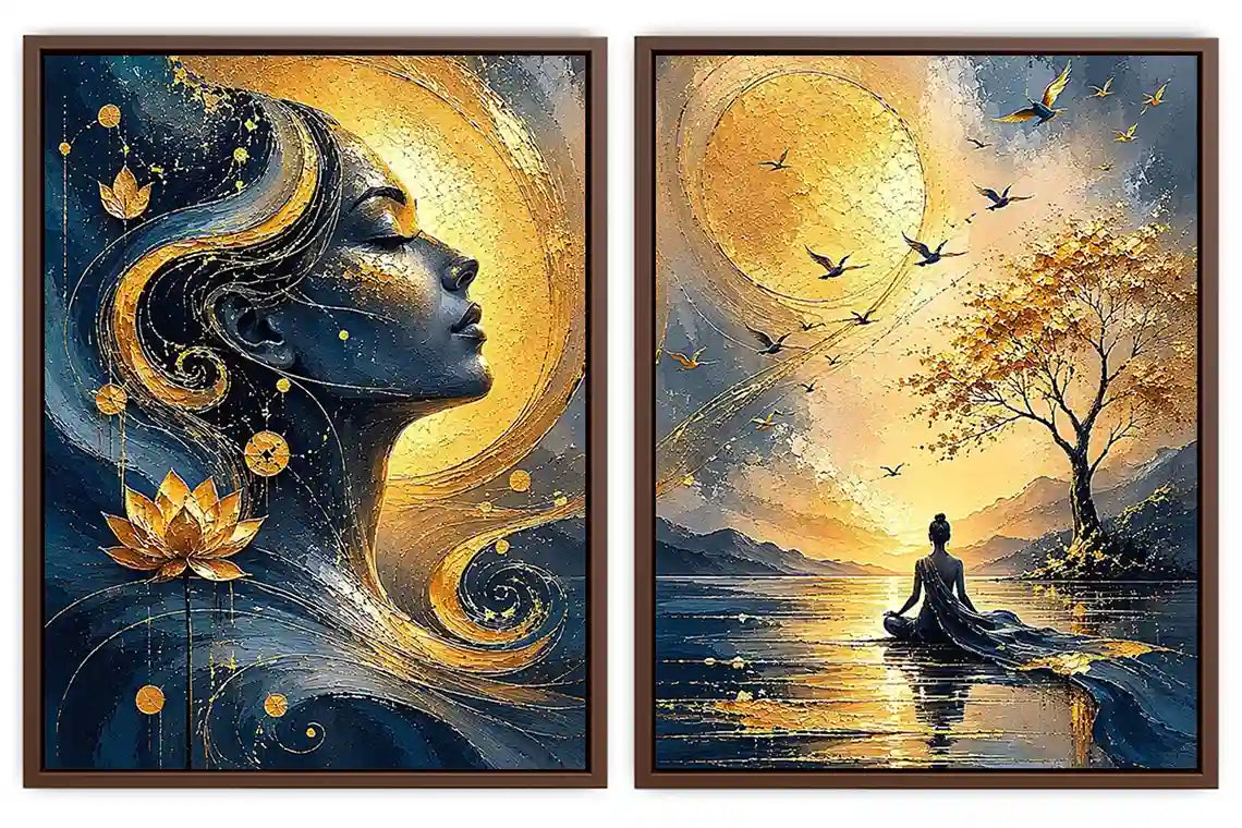 Becoming aware  Wall art Set