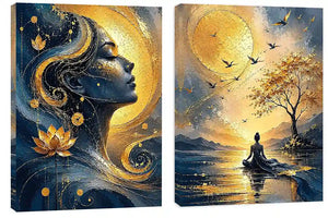 Becoming aware  Wall art Set