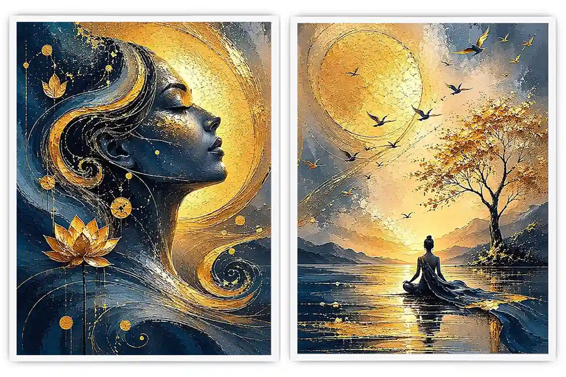 Becoming aware  Wall art Set