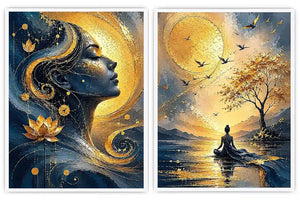 Becoming aware  Wall art Set