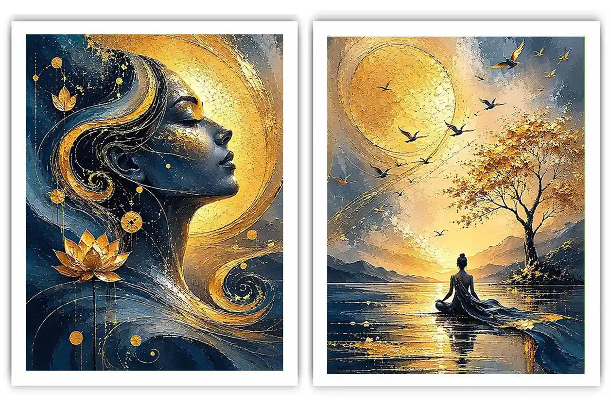 Becoming aware  Wall art Set