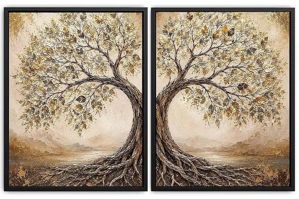 Tree of Life  Diptych