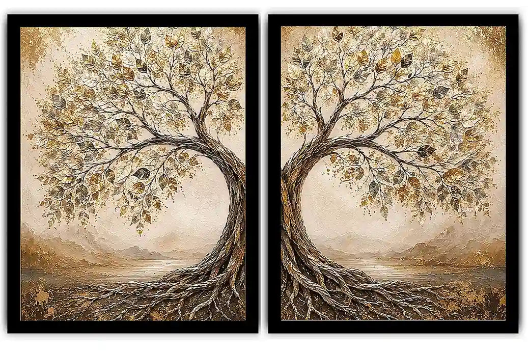 Tree of Life  Diptych