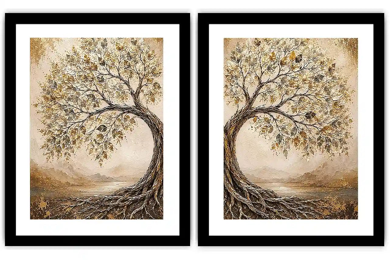 Tree of Life  Diptych