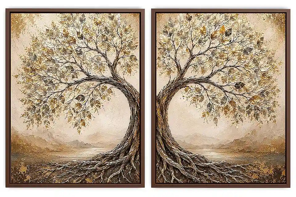 Tree of Life  Diptych