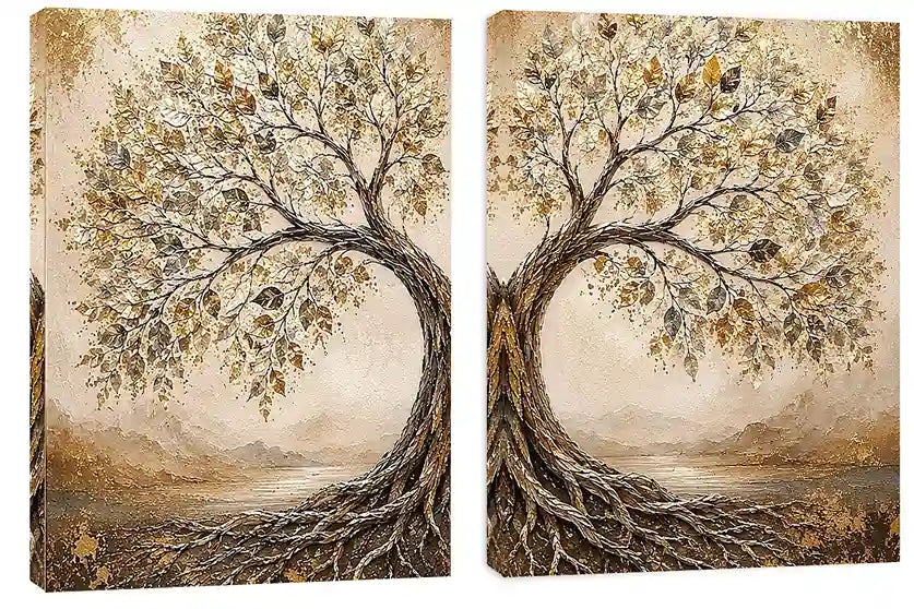 Tree of Life  Diptych