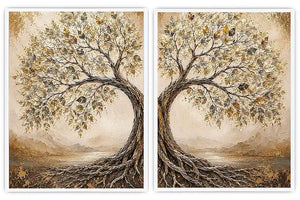 Tree of Life  Diptych