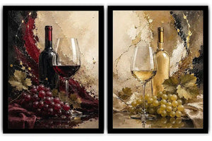 Red and White wine 