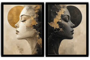  2 Faced Diptych 