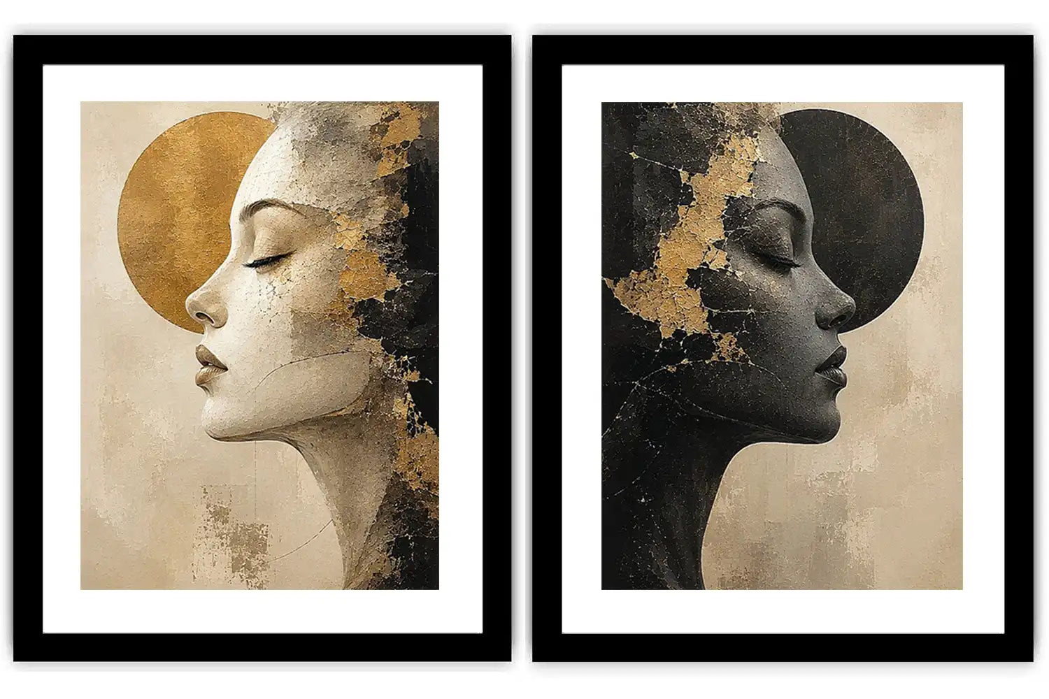  2 Faced Diptych 