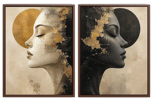  2 Faced Diptych 