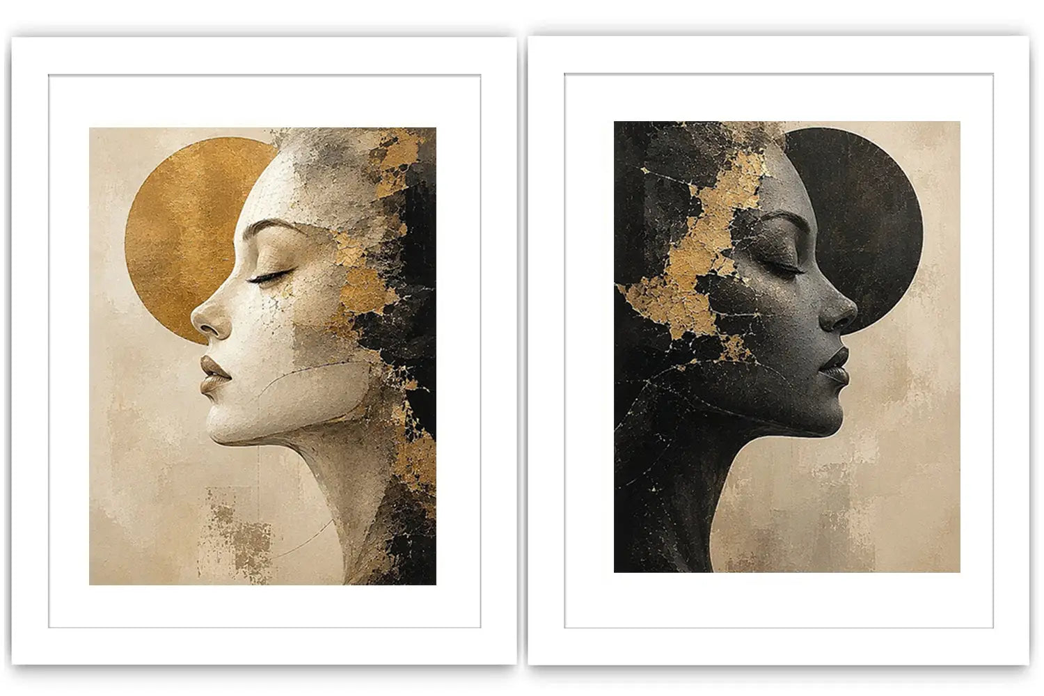  2 Faced Diptych 