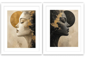  2 Faced Diptych 