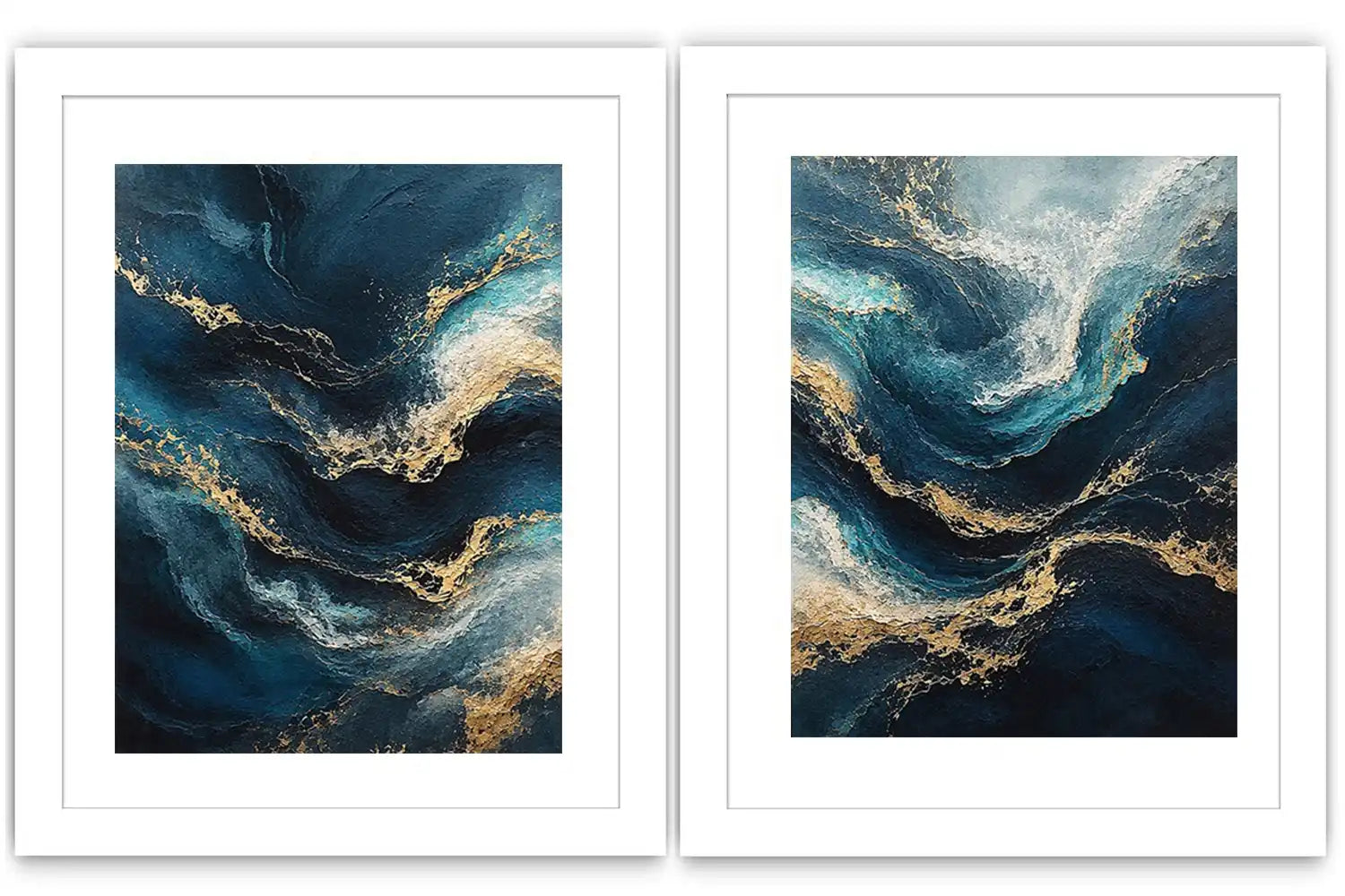 Midnight Tides 2 Piece Art Set