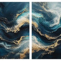 Midnight Tides 2 Piece Art Set