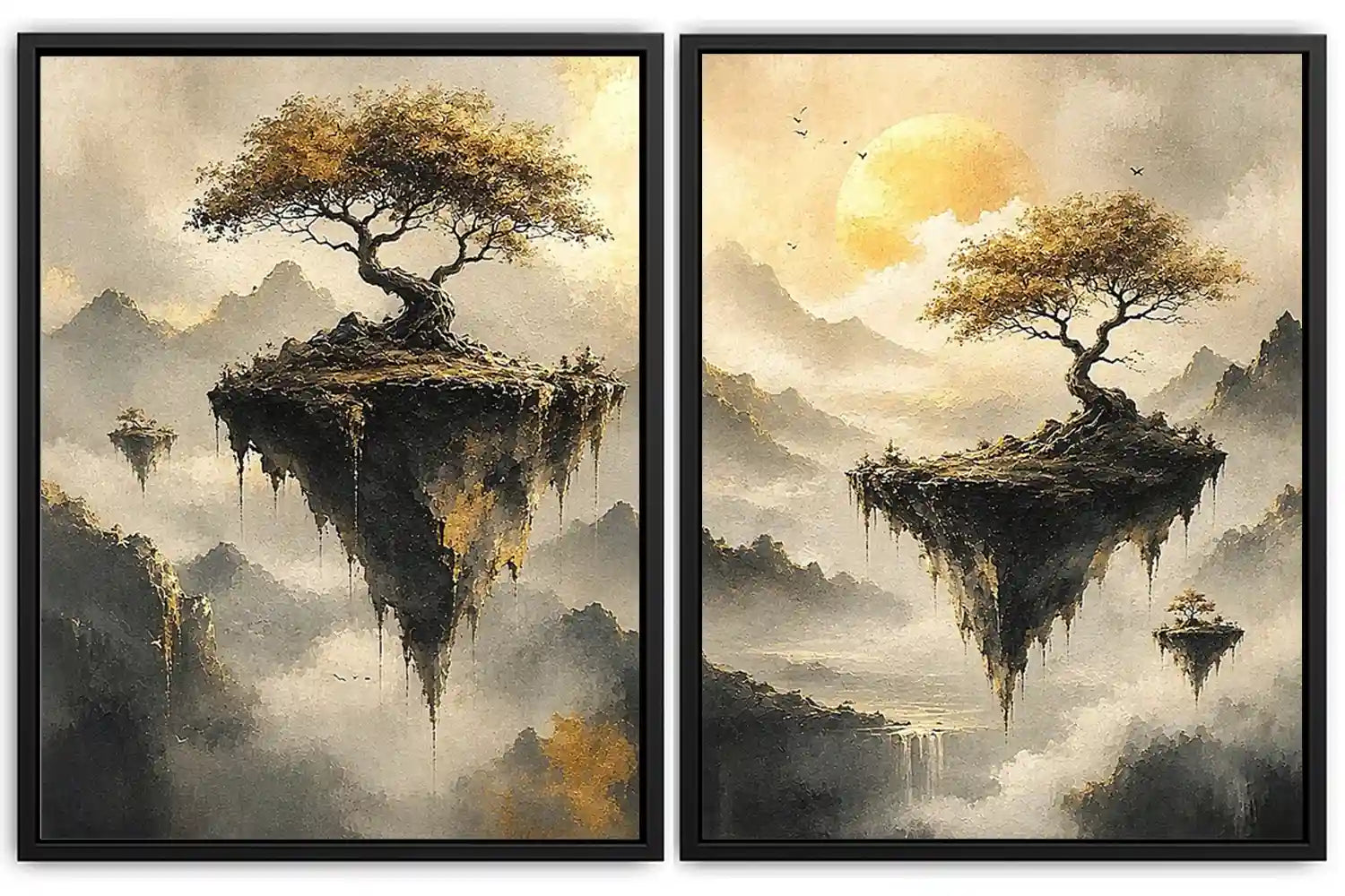 Floating Serenity 2 Piece Art Set