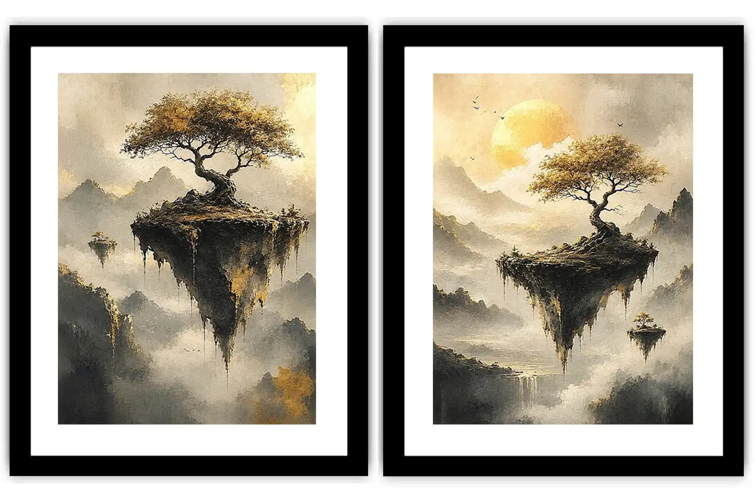 Floating Serenity 2 Piece Art Set