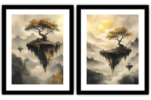 Floating Serenity 2 Piece Art Set