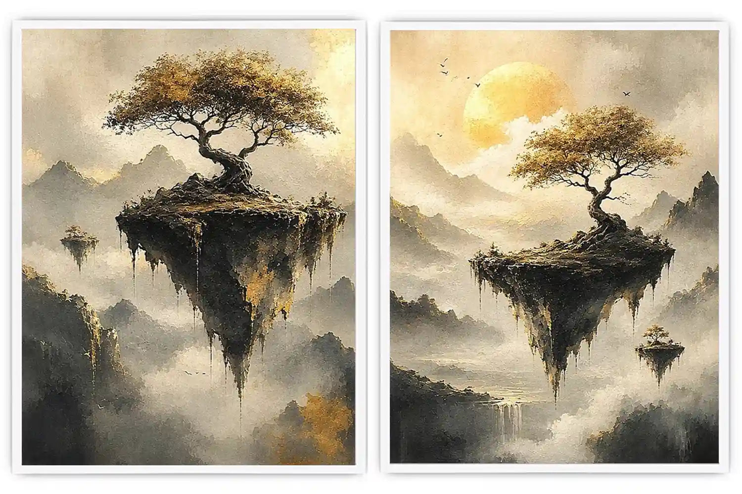 Floating Serenity 2 Piece Art Set