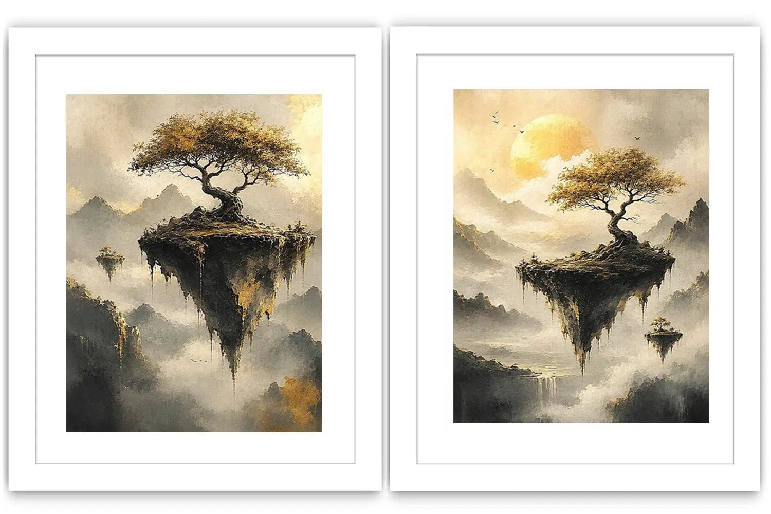 Floating Serenity 2 Piece Art Set