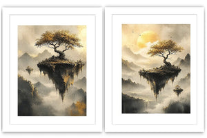 Floating Serenity 2 Piece Art Set