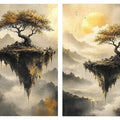 Floating Serenity 2 Piece Art Set