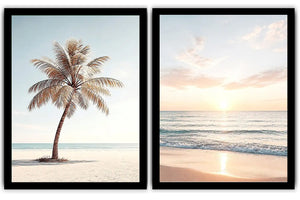 Coastal Calm 2 Piece Art Set
