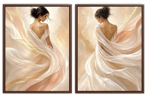 Ethereal Grace 2 Piece Art Set