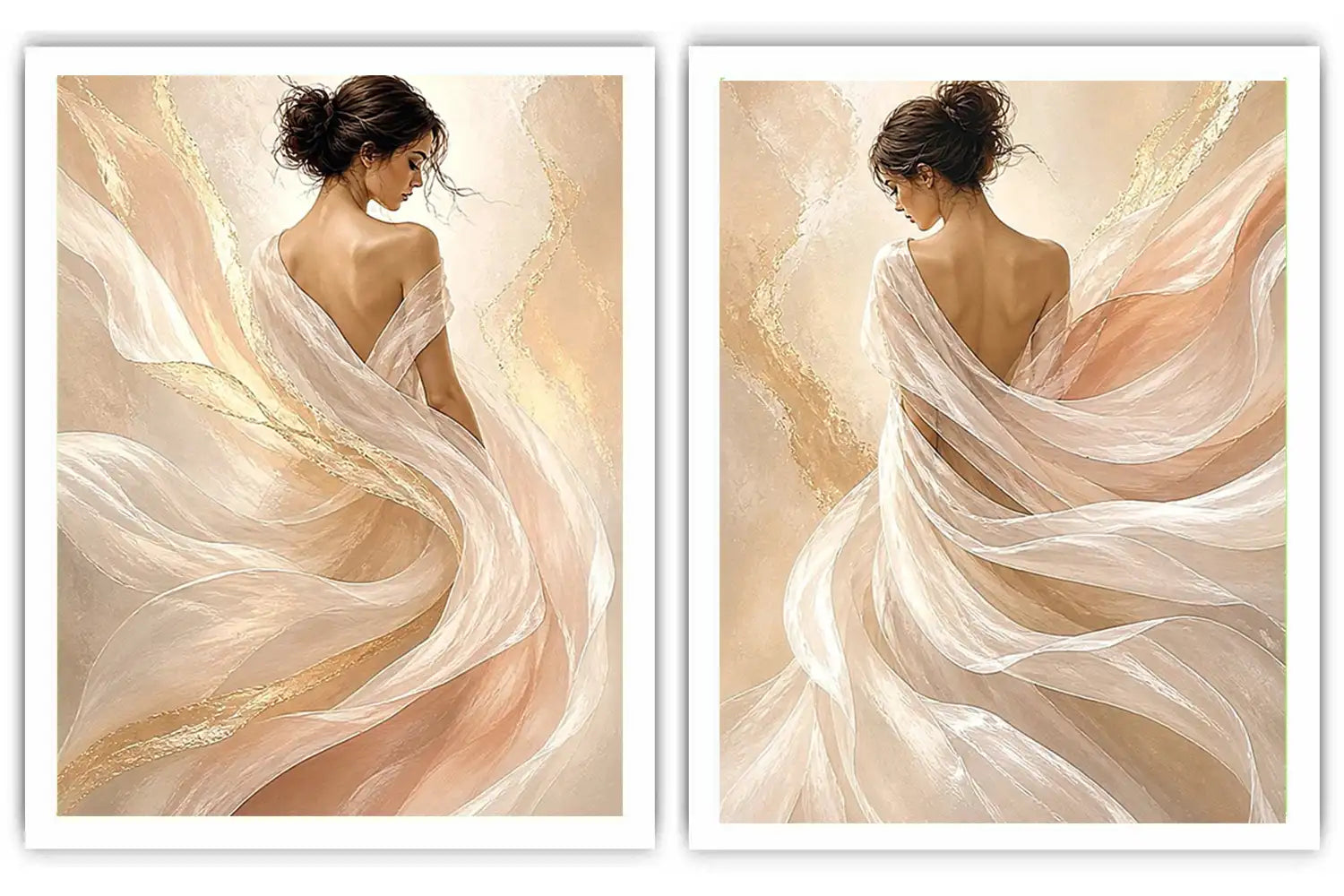 Ethereal Grace 2 Piece Art Set