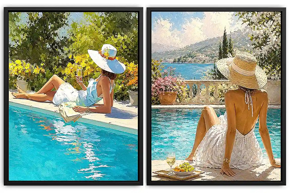 Riviera Leisure 2 Piece Art Set