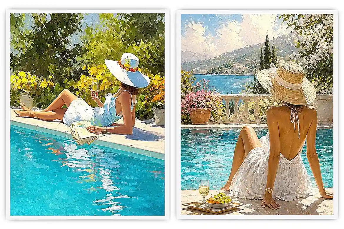 Riviera Leisure 2 Piece Art Set
