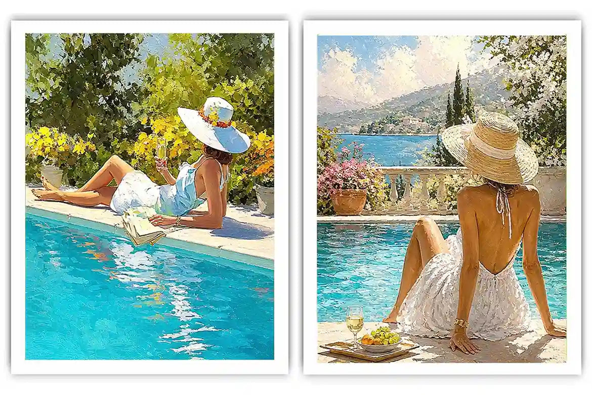 Riviera Leisure 2 Piece Art Set